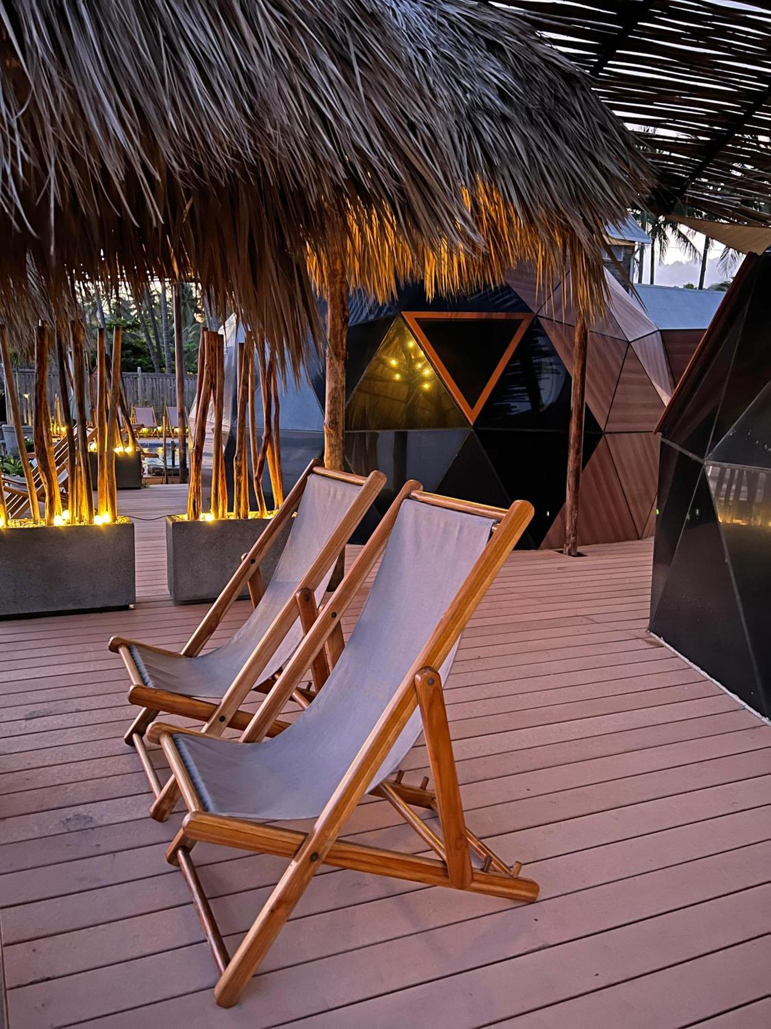 Almare Zonte - Beachfront Glamping Hotel El Zonte Exteriör bild