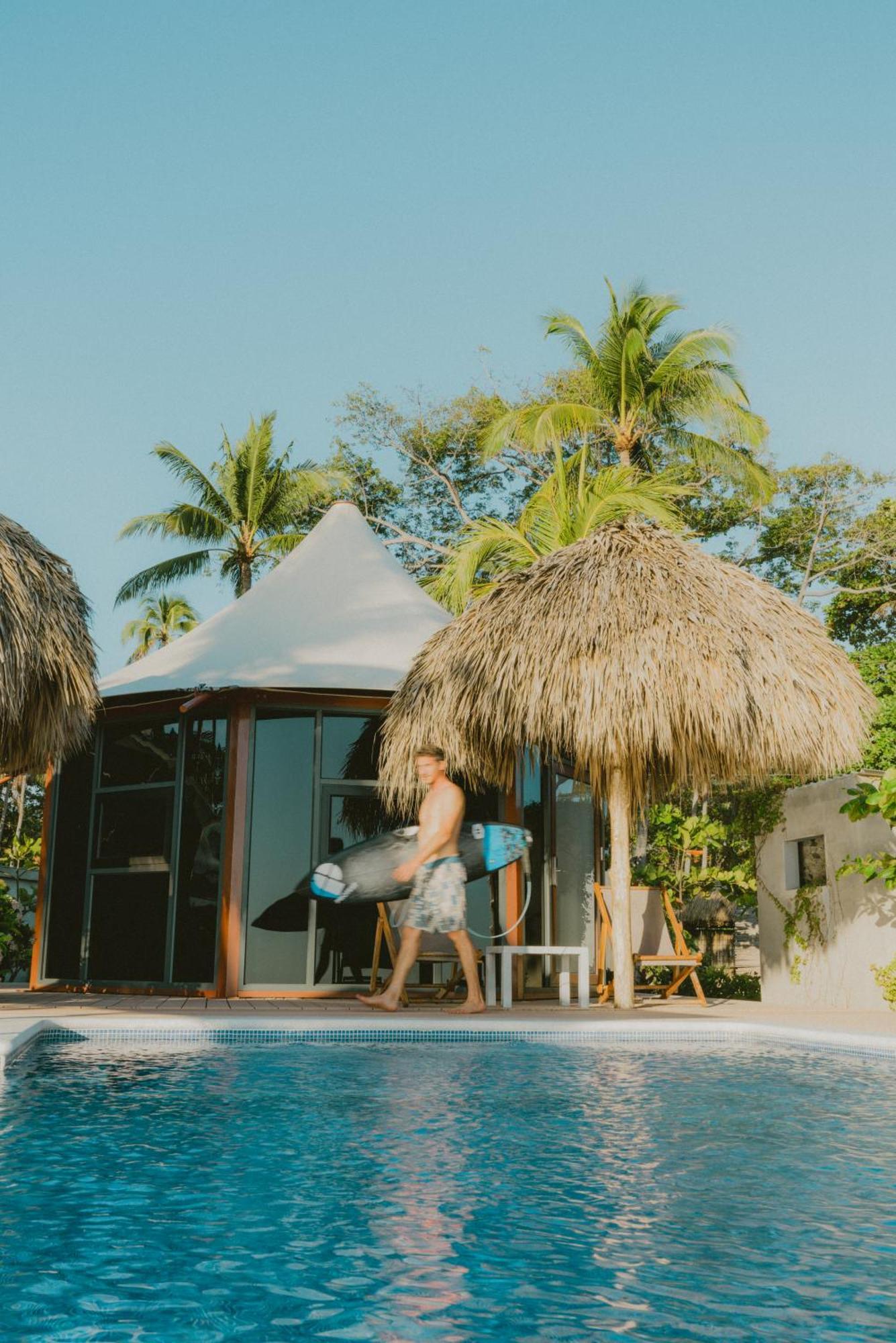 Almare Zonte - Beachfront Glamping Hotel El Zonte Exteriör bild